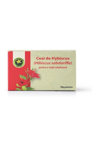 HYPERICUM Ceai Hibiscus Hypericum, supliment alimentar din flori uscate de hi...