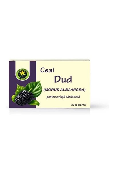 HYPERICUM Ceai de Dud Hypericum, supliment alimentar din frunze de dud (Morus...