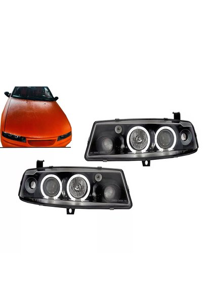 tuningset Faruri Angel Eyes compatibile cu Opel Calibra 08.1990-06.1997