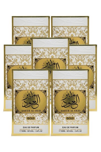 AMEER 7 قطع Al Oud Gold عطر 100مل