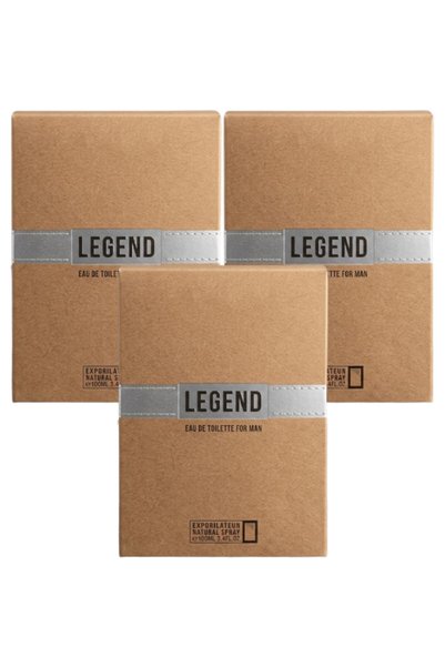 Legend 3 قطع عطر 100 مل