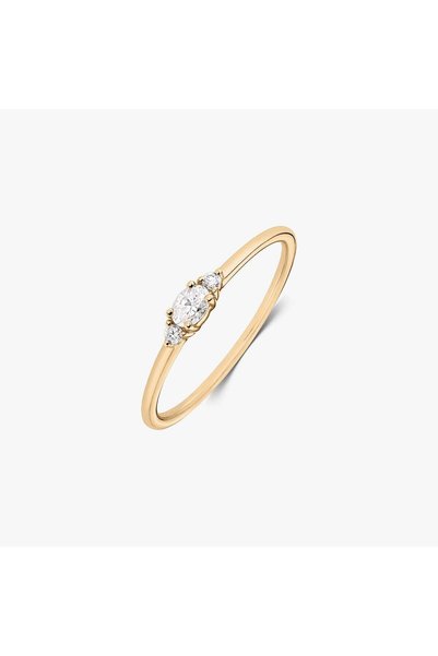 Indira Jewelry Inel din aur Grace - Diamante naturale