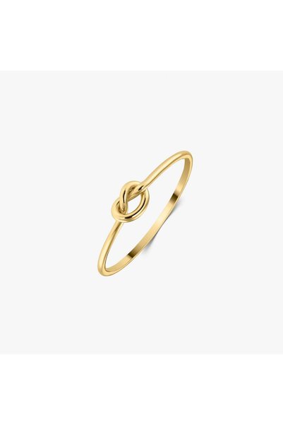 Indira Jewelry Inel din aur galben Knot