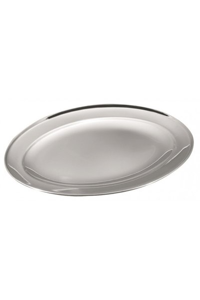 GRÜNBERG Set 3 x Tava Ovala din Inox cu Diametru 30 cm, Grunberg