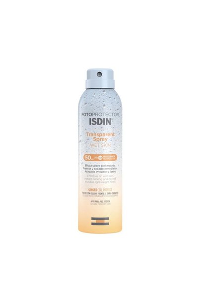 ISDIN Fotoprotector Wet Skin Transparent Sunscreen Spray SPF50+ 250mL