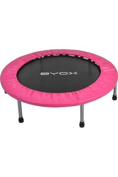 byox 108258 Τραμπολίνο Γυμναστικής Διάμετρος 101 εκ. Ροζ_3800146226862