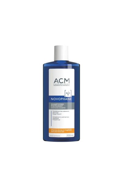ACM Novophane Energizing Hair Strengthening Shampoo 200ml