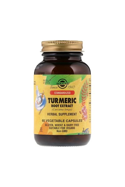 Solgar Turmeric Root Extract Capsules – 60 Capsules