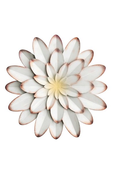 Noonedibs Decoratiune murală decorativă pentru interior și exterior, flori me...