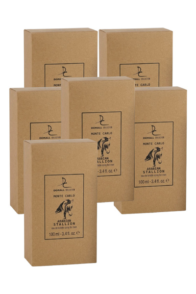 DORALL COLLECTION 6 Pieces Monte Carlo Arabian Stallion Perfume 100ML