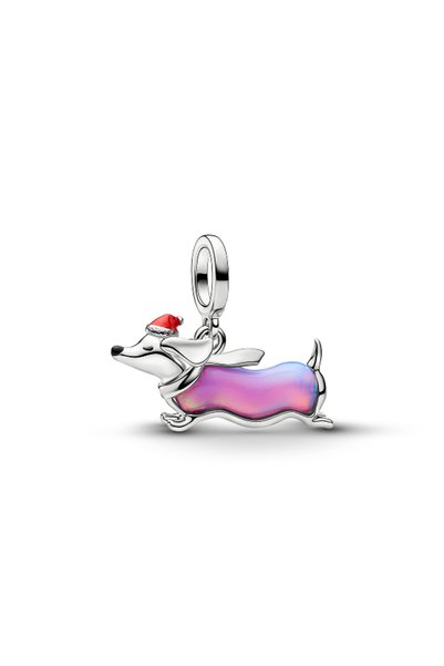 Pandora Yılbaşı Dachshund'u Sallantılı Charm
