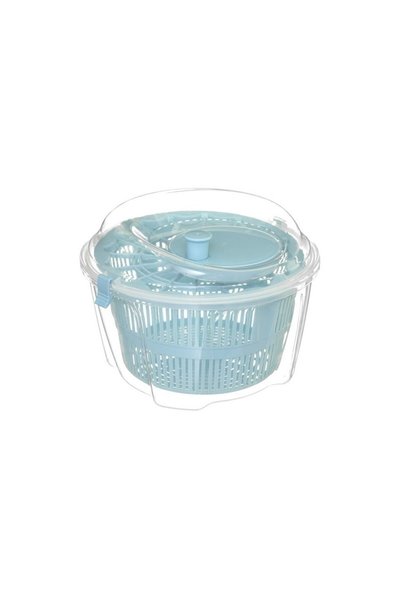 5five Simple Smart Centrifugă de salată 5five, din plastic, albastră, 25x17.5 cm