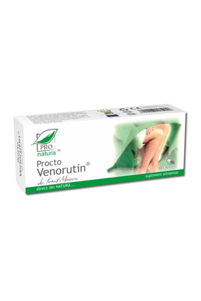 MEDICA Procto Venorutin Pro Natura Medica, 30 capsules