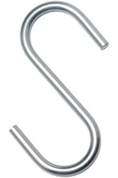 Generic خطاف فولاذي BZP مقاس 38 مم وسمك 3.4 مم