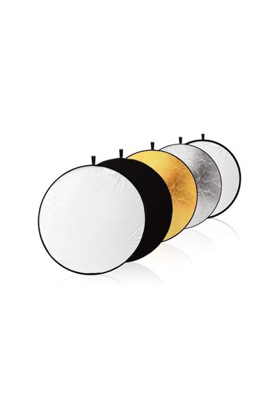Generic Brand 5-In-1 Multi Reflector With Bag 60cm Clear/Black/Gold/Silver/Wh...