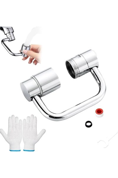 Generic 1080° Rotating Faucet Extender for Bathroom Sink