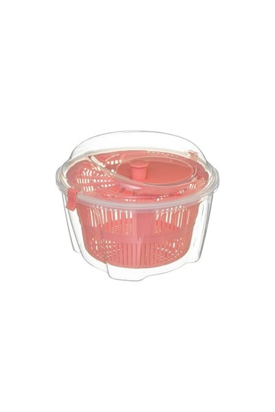 5five Simple Smart 5five Salad Spinner, plastic, coral, 25x17.5 cm