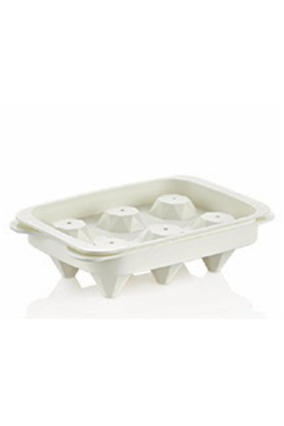 Qlüx Set 4 x Tavita pentru Cuburi Gheata, 80 ml, din Plastic, Qlux