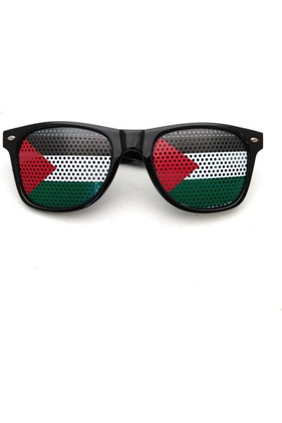 Generic New unisex flag style women men sunglasses Decorative spectacles Eyeg...