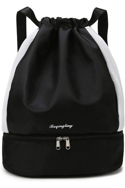 Generic Drawstring Backpack Drawstring Bag Sports Gym Bag, Swimming Bag Women...