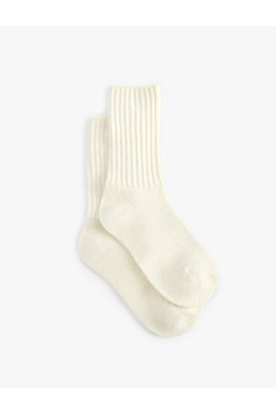 Koton Wool Blended Ribbed Socks