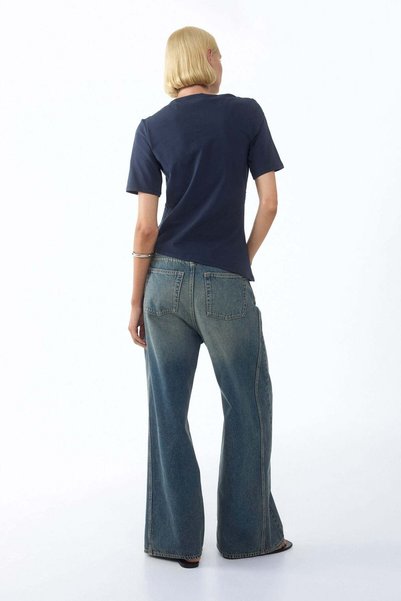 H&M Draped asymmetric top