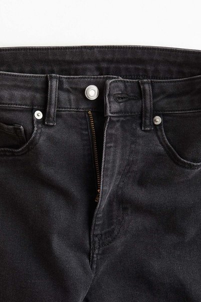 H&M بنطال جينز Flared High بقصة متسعة