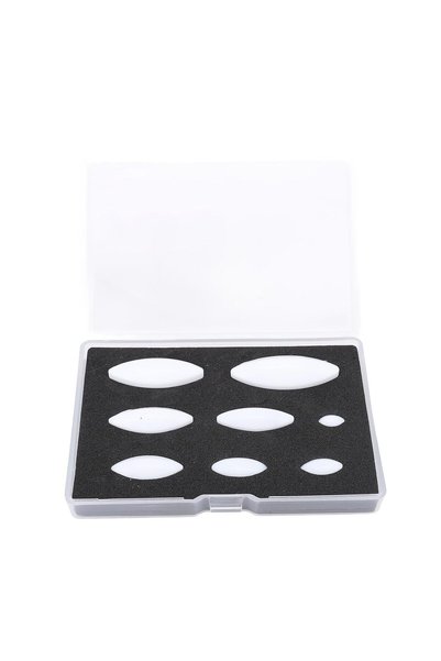Generic 8Pcs Magnetic Stir Bar Set, PTFE Stirring Rod Mixing Bars with High a...