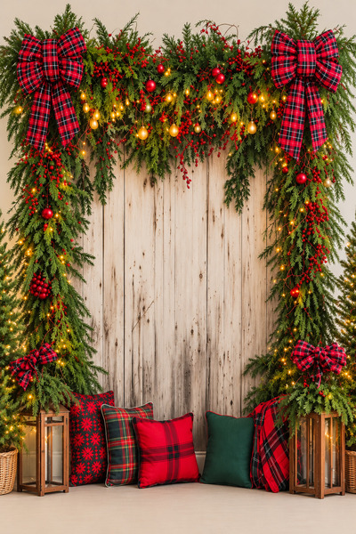 PROMISEBACKDROP2 خلفية قماشية ذات طابع عيد الميلاد، ترحيب بالعام الجديد، سنة ...