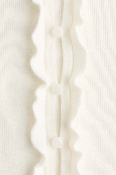 H&M Frill-trimmed cardigan