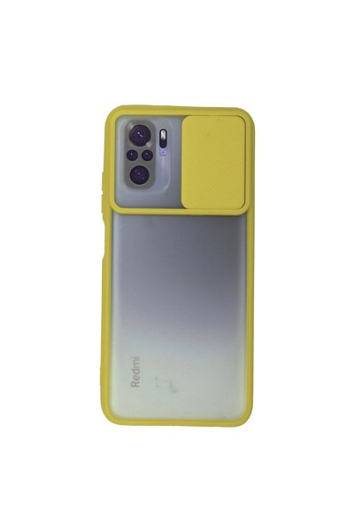 ArkhenX حافظة هاتف Xiaomi Redmi Note 10 مصنوعة من السيليكون المنزلق لكاميرا ا...
