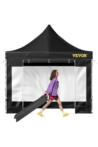 VEVOR Pavilion pliabil, Culoare produs: negru, Greutate produs: 26,5 kg, Greu...