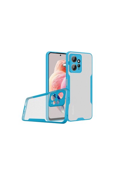 ArkhenX حافظة هاتف Xiaomi Redmi Note 12 4G من السيليكون البلاتيني - أزرق