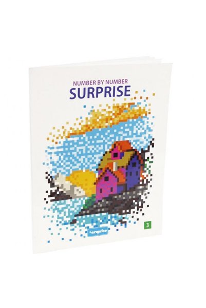 Europrice Number-by-Number Coloring Book for Adults: Surprises 3