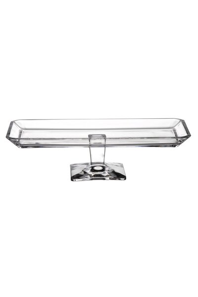 Paşabahçe Footed serving plate gift box