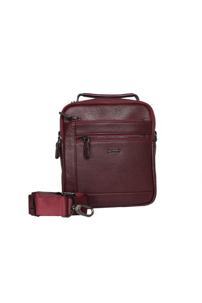 ŞAHDEM Genuine Leather Men's Shoulder Bag with Strap