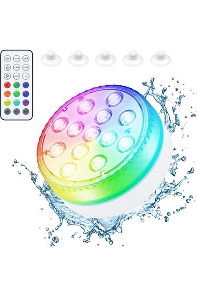 Noonedibs Accesoriu de iluminare pentru jacuzzi Lay-Z-Spa, lumină subacvatică...