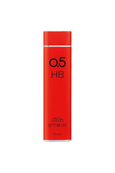 Pentel Hi-Polymer 0.5 mm Stein 40-Piece Tube - .Edition Red Tube