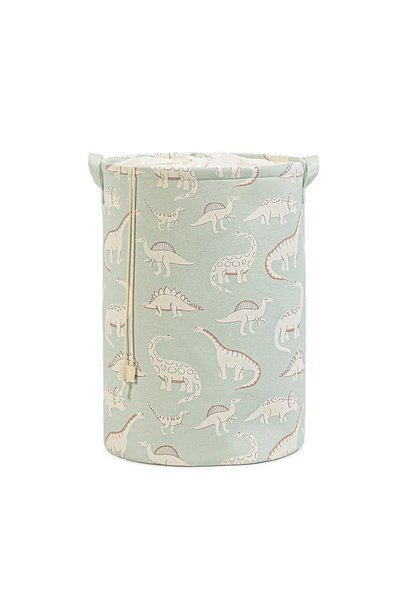 Ocean Home Textile Children's Room Drawstring Dinosaur Toy Basket 36 X 48 cm