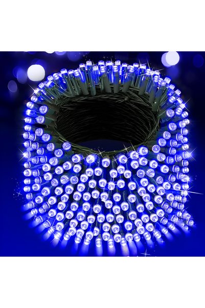 NEVERMORE Линейна коледна гирлянда, 7м, 100 LED, NEVERMORE, 8 светлинни ефект...