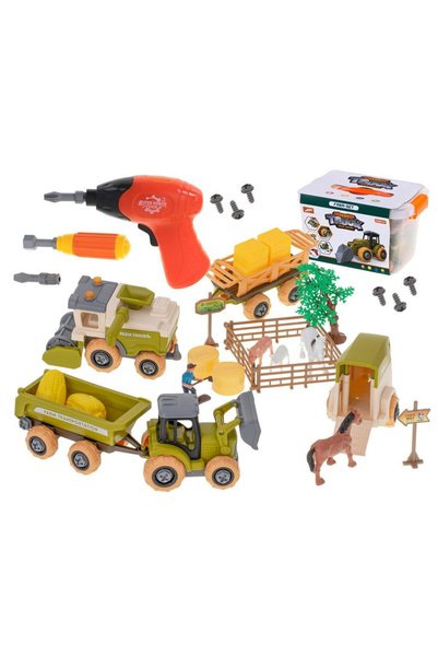 OEM Set de asamblare utilaje agricole cu bormașină electrică, include cutie d...