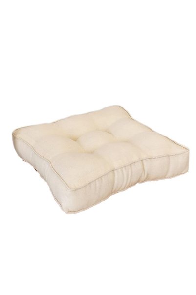 Noonedibs Perne pătrate pentru scaune de podea, perne moi, îngroșate, pentru ...