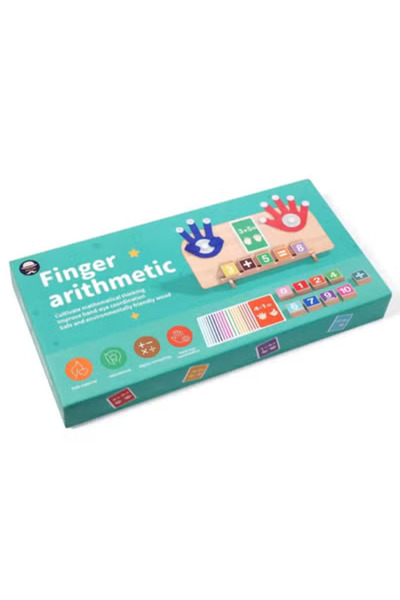 Toybox لعبة تعليمية مونتيسوري للرياضيات للأطفال من 2-4 سنوات، مكعبات لتعلم ال...