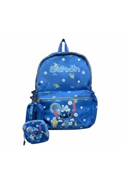 Hello Kitty مجموعة حقيبة ظهر مدرسية للأطفال مع حافظة أقلام من ستيتش