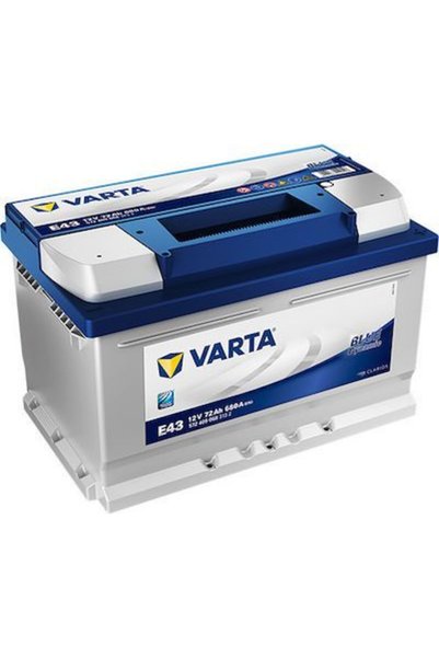 Varta Μπλου Ντάιναμ Ε43 12V 72AH-680EN