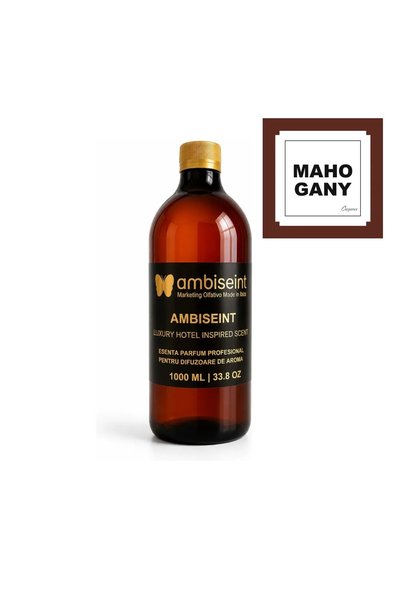 Ambiseint Esenta parfum pentru difuzoare - MAHOGANY — 1 L