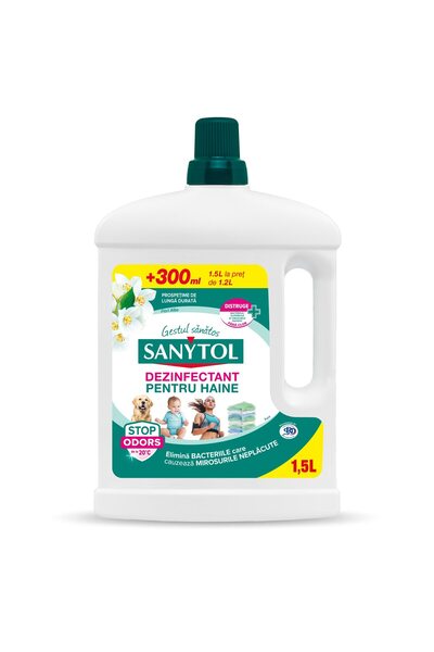 Sanytol Clothes Disinfectant White Flowers 1.5L