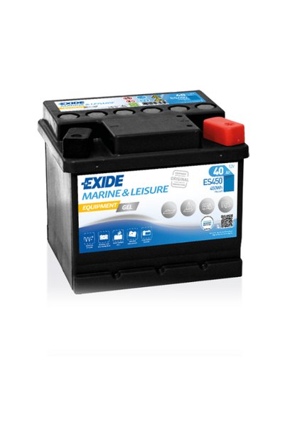 EXIDE ΘΑΛΑΣΣΙΝΟ ΤΖΕΛ ES450 40AH 280(EN)