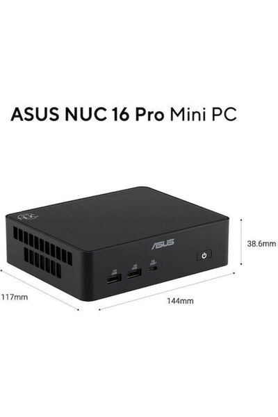 ASUS NUC 16 Pro RNUC16GDKW96C4N2 Μίνι Η/Υ (Core Ultra X9 378H/32GB DDR5/1.0TB...