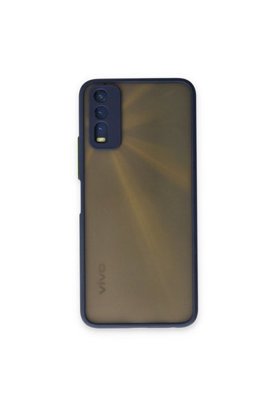 ArkhenX جراب Vivo Y11s غطاء سيليكون مونتريال - أزرق داكن